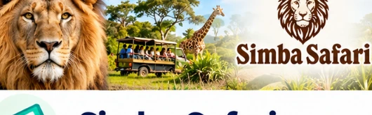 Logotipo Simba Safari